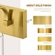 preview thumbnail 99 of 105, Bathroom Vanity Light Fixtures - Farmhouse Wall Light for Bathroom