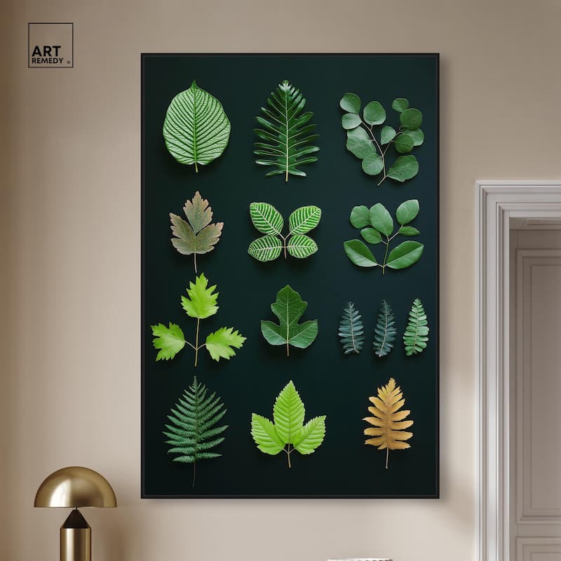 Leaf Library I Canvas by Art Remedy