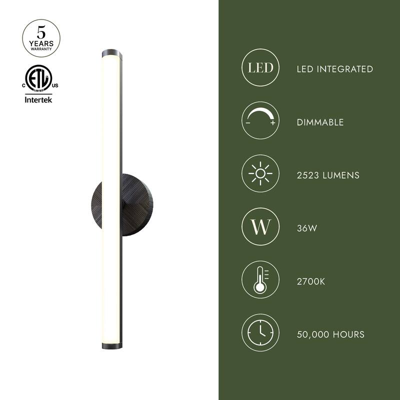 Alora Lighting WV361230 Kensington 30" Wide LED Bath Bar