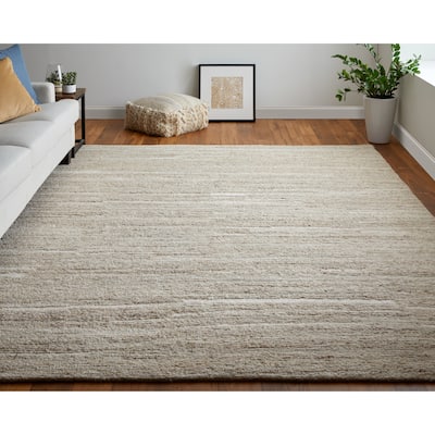 Grand Bazaar Conor Hand Woven Distressed Modern Area Rug