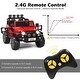 preview thumbnail 33 of 41, Costway 12V Kids Ride On Car 2 Seater Truck RC Electric Vehicles w/ - 48.5"X31.5"X31.5"
