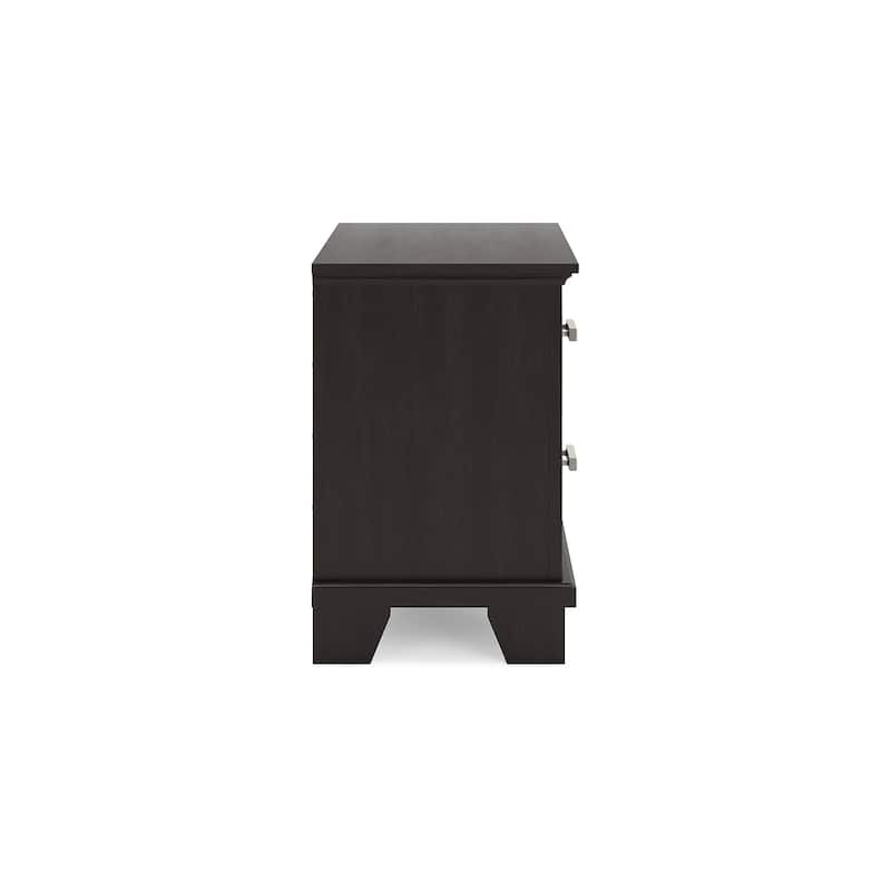 Signature Design by Ashley Covetown Dark Brown Nightstand