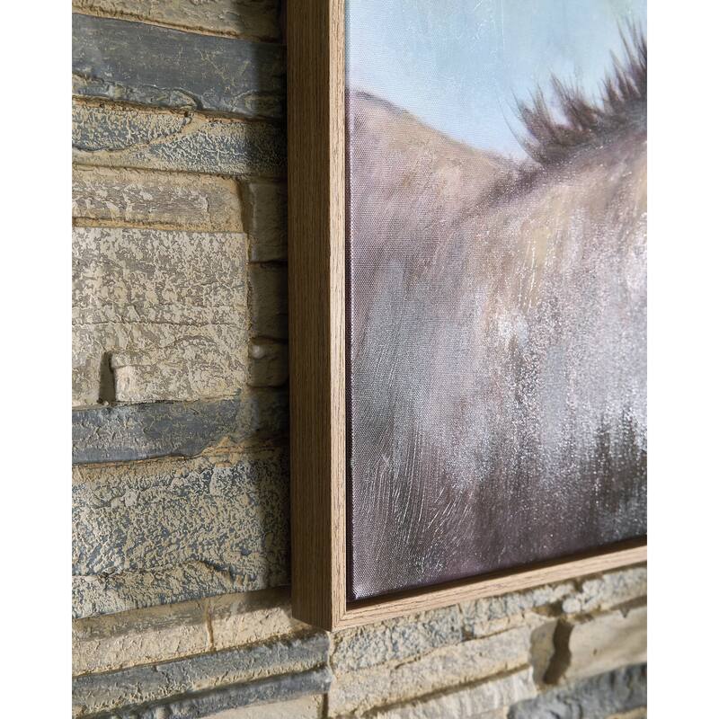 Signature Design by Ashley Landerton Brown/Blue Wall Art