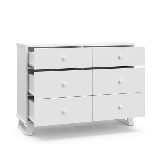 storkcraft modern 6 drawer dresser Rio 6 Drawer Dresser