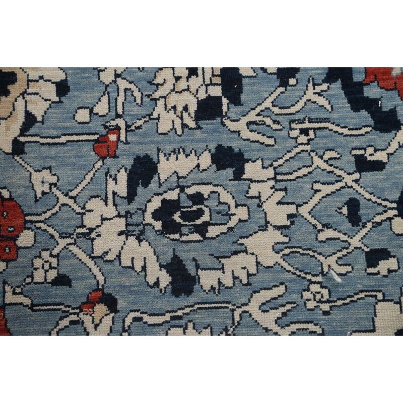 Floral Ziegler Sultanabad Turkish Oriental Area Rug Wool Hand-knotted - 9'9" x 13'0"