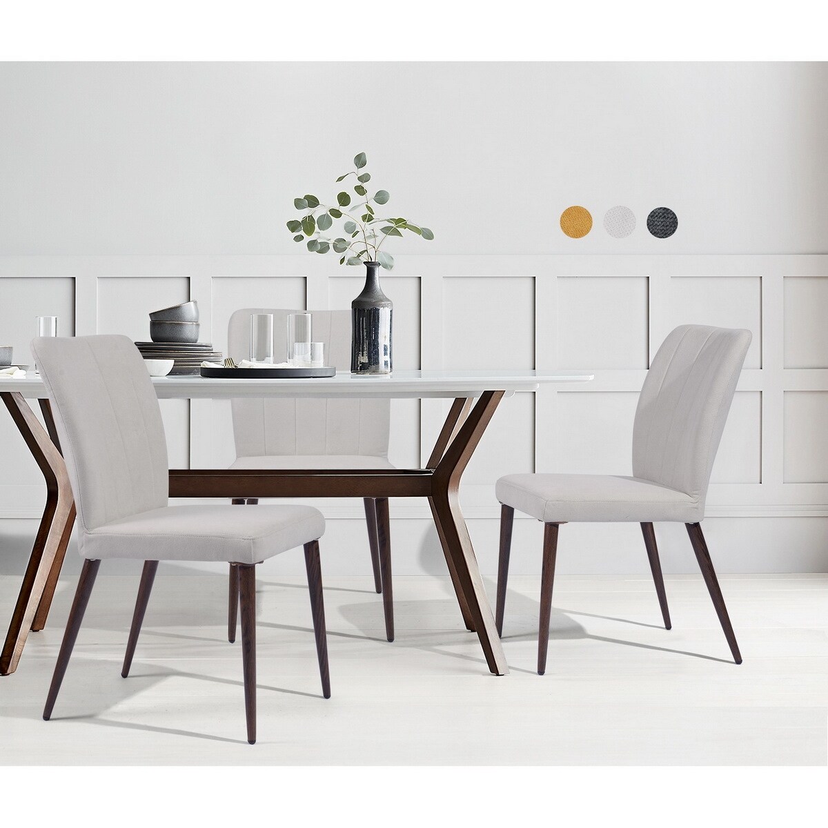 Carson Carrington Salanda Lightweight Dining Chairs Set of 2 N