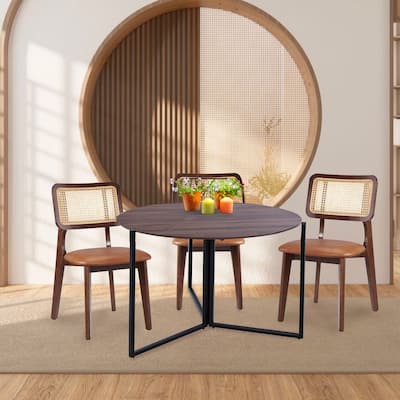35"Multi-Use Trifold Table in Walnut