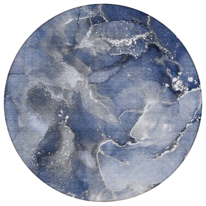 Alto Contemporary Abstract Weather Resistant Timeless Fusion Outdoor Rug