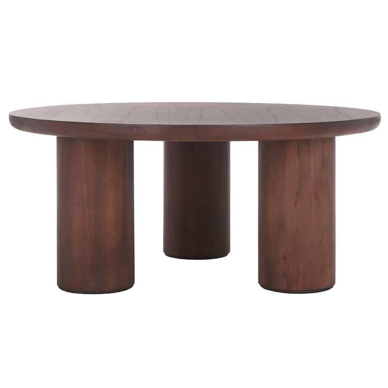 SAFAVIEH Home Mork 3-Leg Round Top Coffee Table - 40Wx40Dx18H