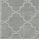 preview thumbnail 37 of 56, Hand-Woven Amy Tone-on-Tone Lattice Wool Rug - 3' x 5'