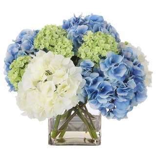 Uttermost Providence Hydrangea Bouquet - 16.5 W x 12.5 H x 16.5 D (inches)