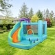 preview thumbnail 8 of 7, Bounce House Inflatable Water Slide With Water Gun and Climbing Wall
