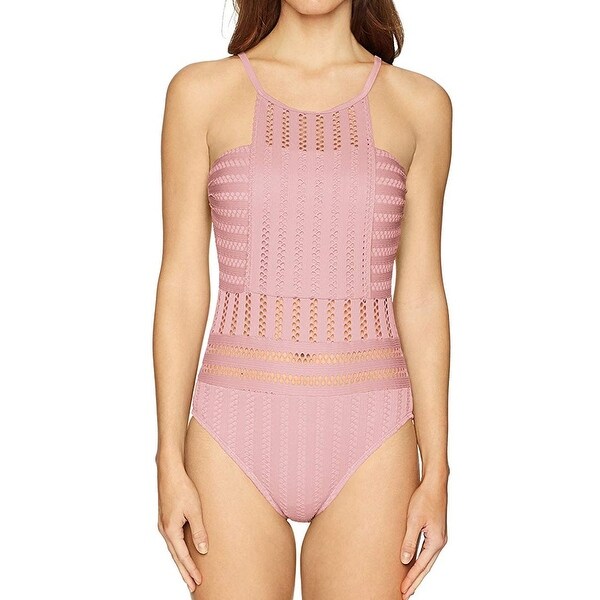 kenneth cole crochet swimsuit