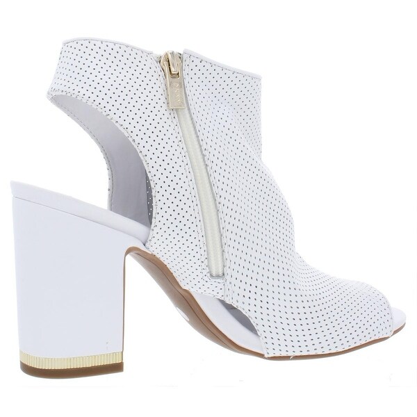 dkny white boots