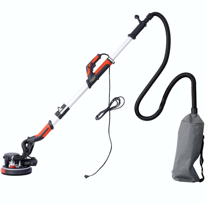 780W Electric Drywall Sander with Vacuum Dust Collection