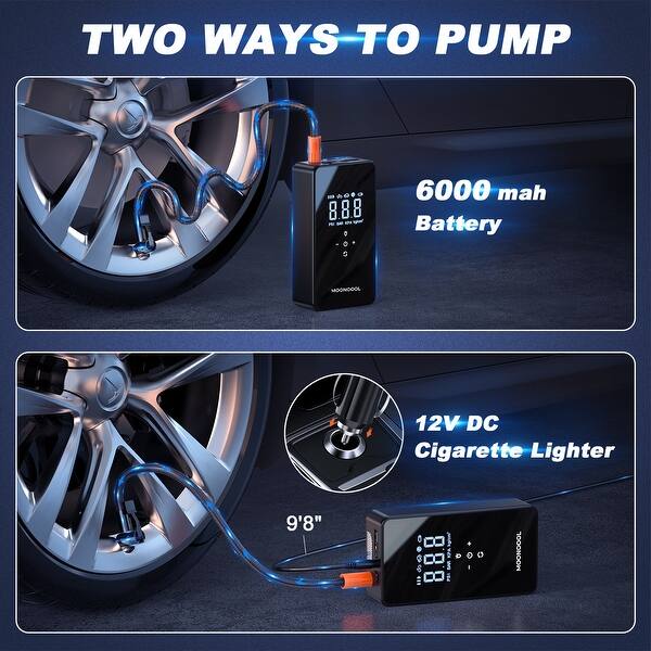 DoCred Upgraded Tire Inflator Portable Air Compressor - Bed Bath & Beyond