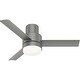preview thumbnail 2 of 24, Casablanca 44" Gilmour Indoor / Outdoor Low Profile Ceiling Fan with LED Light Kit and Handheld Remote