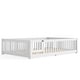 preview thumbnail 114 of 159, Wood Floor Bed with Safety Guardrails and Door