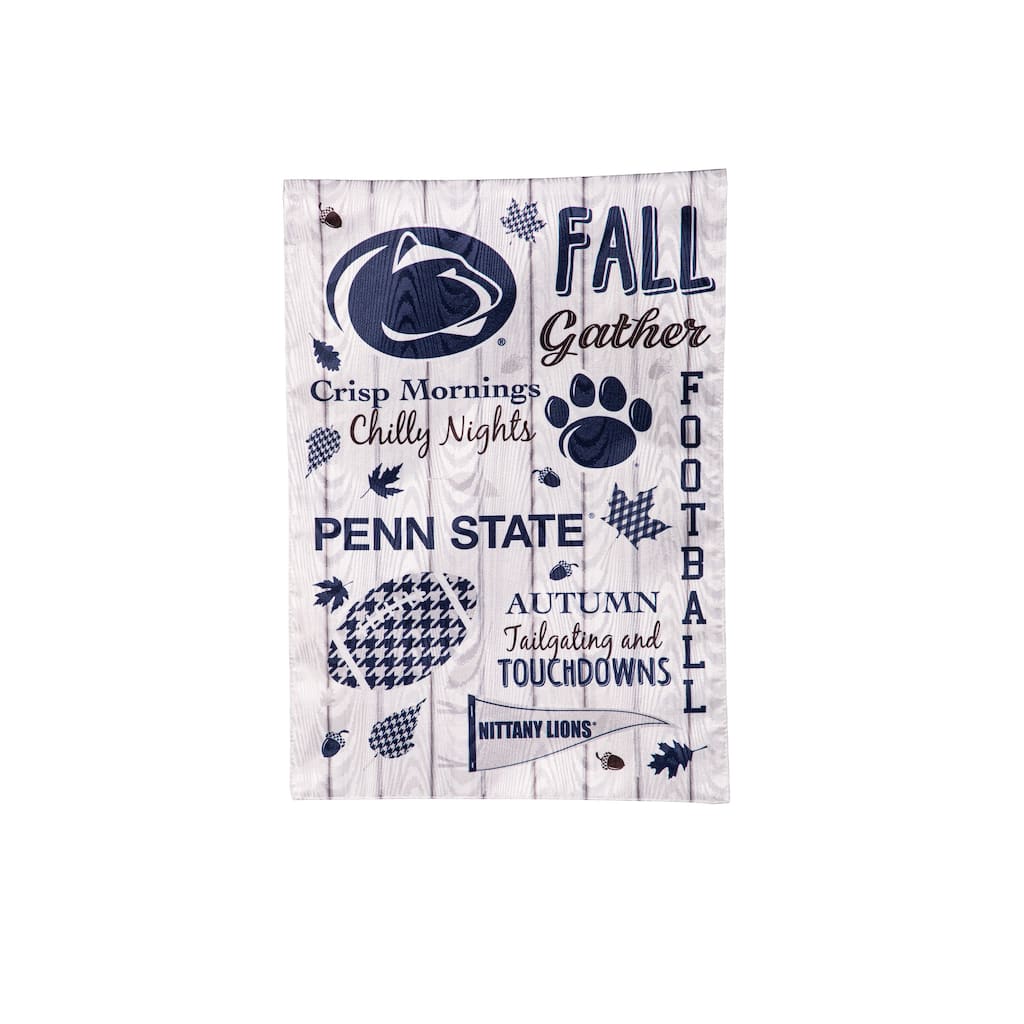 Penn State, Moire Flag, Garden, Fall Seasonal