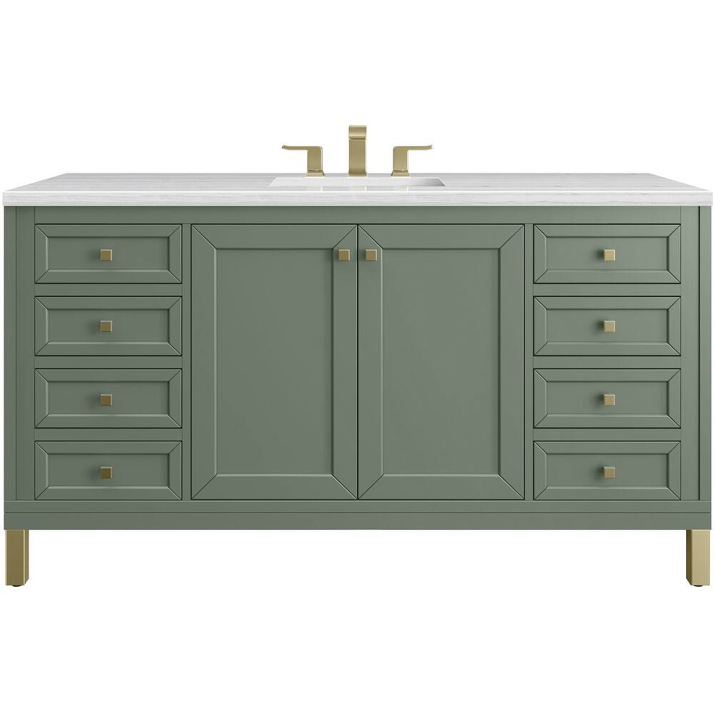 James Martin Vanities 503-V60S-3AF Chicago 60" Free Standing Single