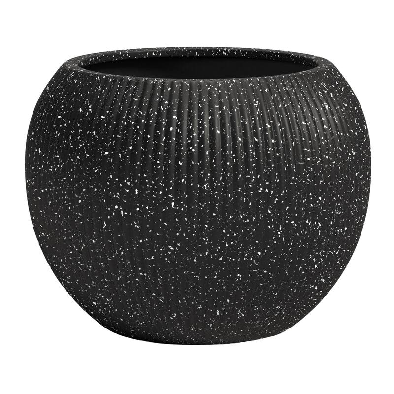 DTY Signature Mount Sherman 1-Piece Fiberstone Planter for Indoor/Outdoor - Large - Multi-Color