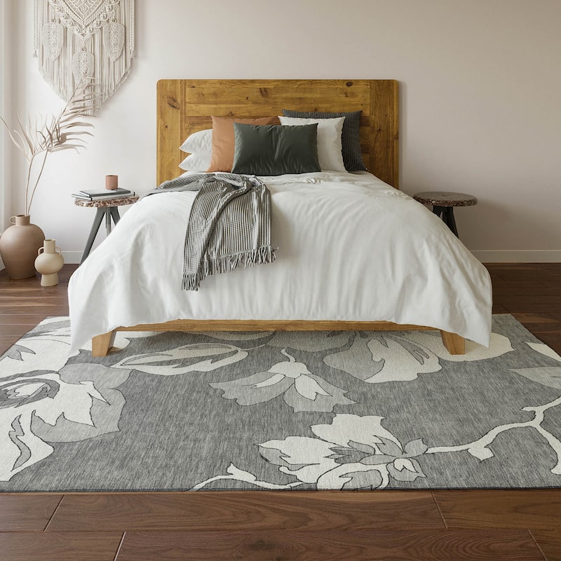 Premium Washable Super Soft Modern Floral Mayfield Rug