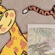 preview thumbnail 7 of 6, Kids Rug with Jungle Animals - Giraffe Lion Monkey Zebra in Beige