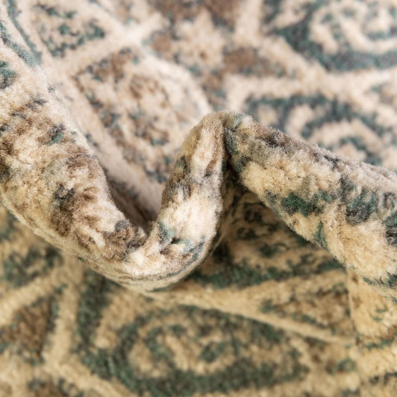 Contemporary Daisy Collection Area Rug