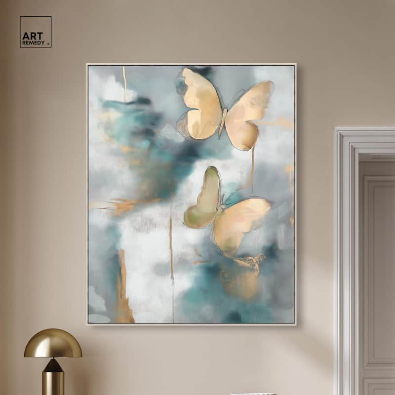 Butterflies Dream I Canvas by Art Remedy