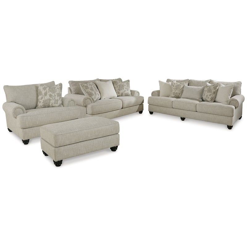 Signature Design by Ashley Asanti Beige 4-Piece Upholstery Package - 98" W x 44" D x 40" H