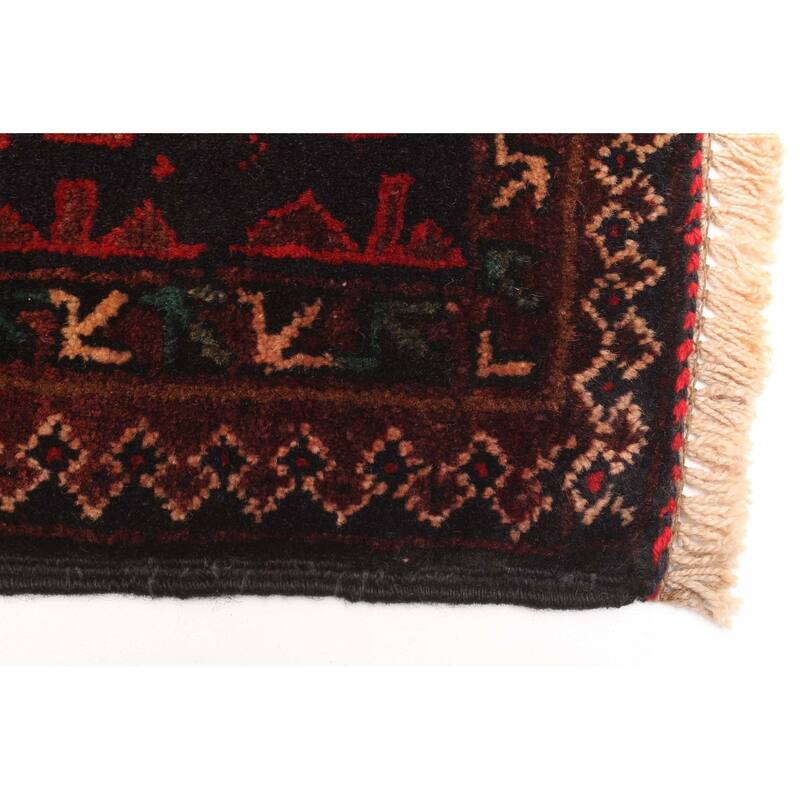 ECARPETGALLERY Hand-knotted Teimani Copper Wool Rug - 3'1 x 5'11