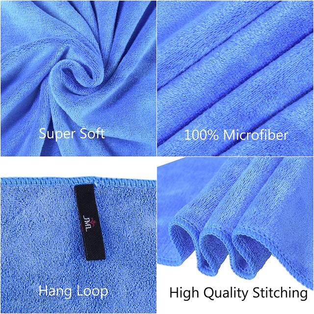 30"x60" Bath Towels (Set of 2) Super Soft Absorbent