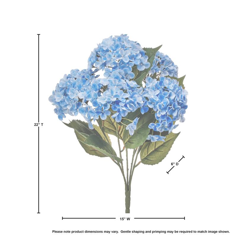 Natural Touch Garden Hydrangea Bush 22"