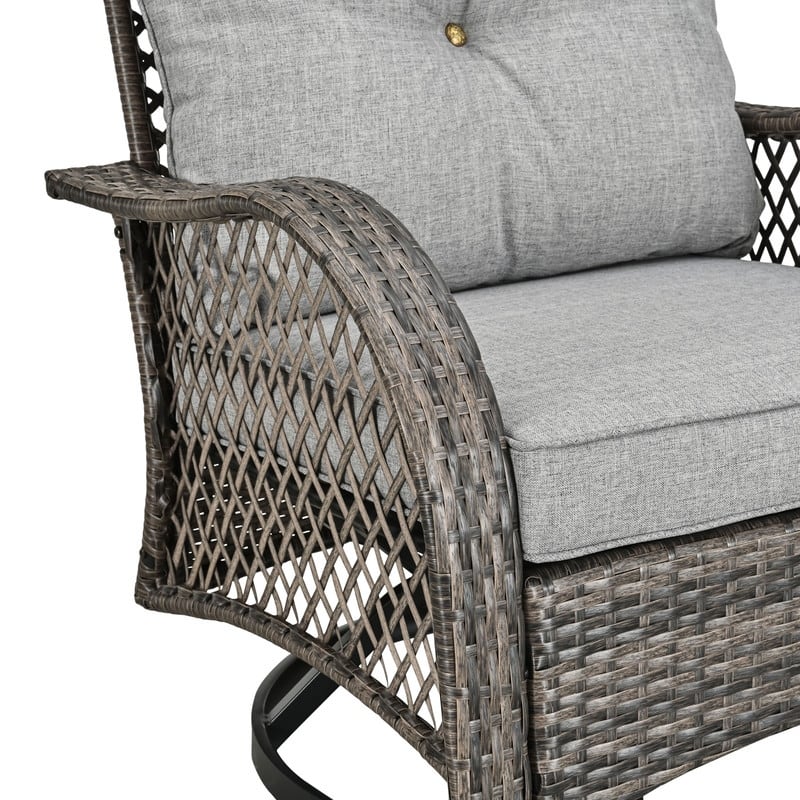 Y23 Patio Festival Outdoor Metal Conversation Set