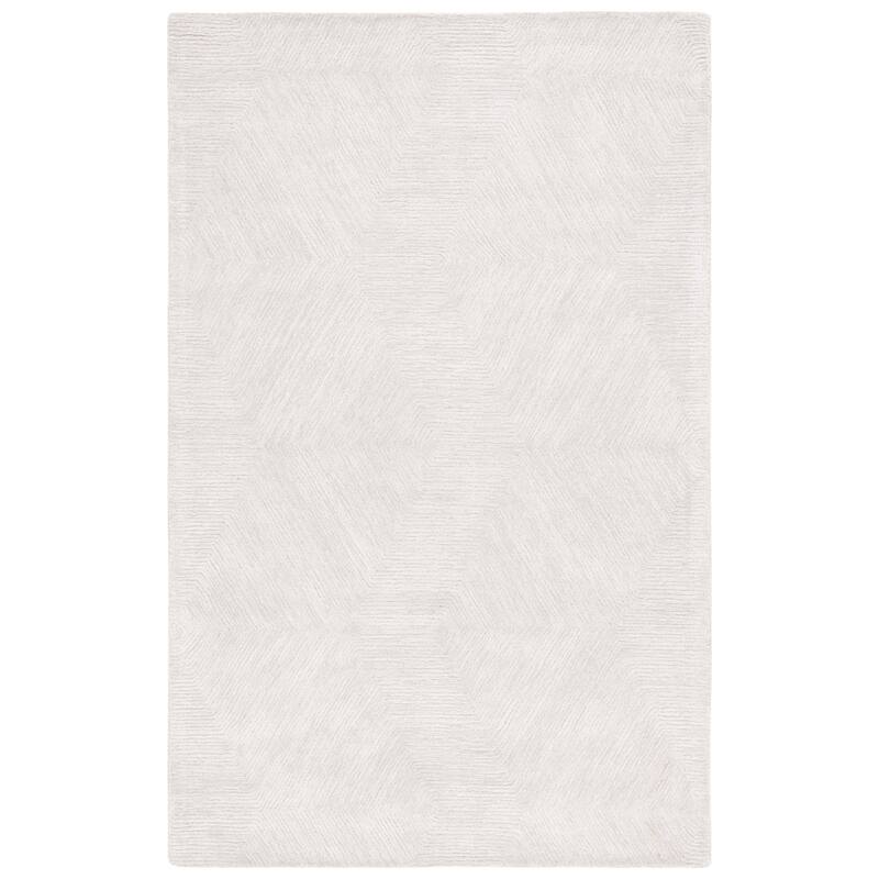 SAFAVIEH Handmade Textural Anoush Contemporary Wool Rug - 8' x 10' - Beige