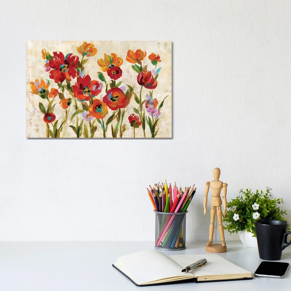 iCanvas "July In The Garden I" by Silvia Vassileva Canvas Print