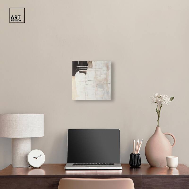 Gestural Glyphs II Canvas by Art Remedy, Gallery Wrapped