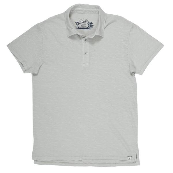 >Shop Grayers Mens Polo Shirt Gray Size Large L Madison Jaspe Loose Knit Overstock 30876643