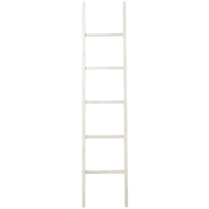 Wood Blanket Ladder Corona Gray | Furniture Dash