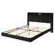 preview thumbnail 5 of 18, Queen Size Floating Platform Bed with Storage, Night Light and USB Charger