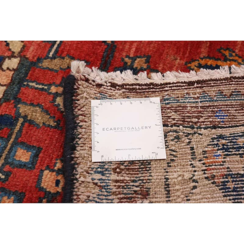 ECARPETGALLERY Hand-knotted Andelz Red Wool Rug - 5'8 x 10'8