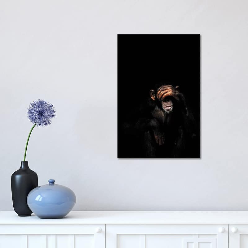 iCanvas "See No Evil" by Wouter Rikken Canvas Print - 18x12x1.5