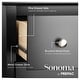 preview thumbnail 8 of 11, Sonoma Transitional Black Laminate 5-drawer Chest