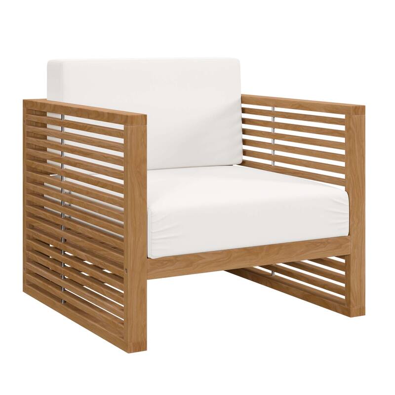 Carlsbad 6-Piece Teak Wood Outdoor Patio Outdoor Patio Set