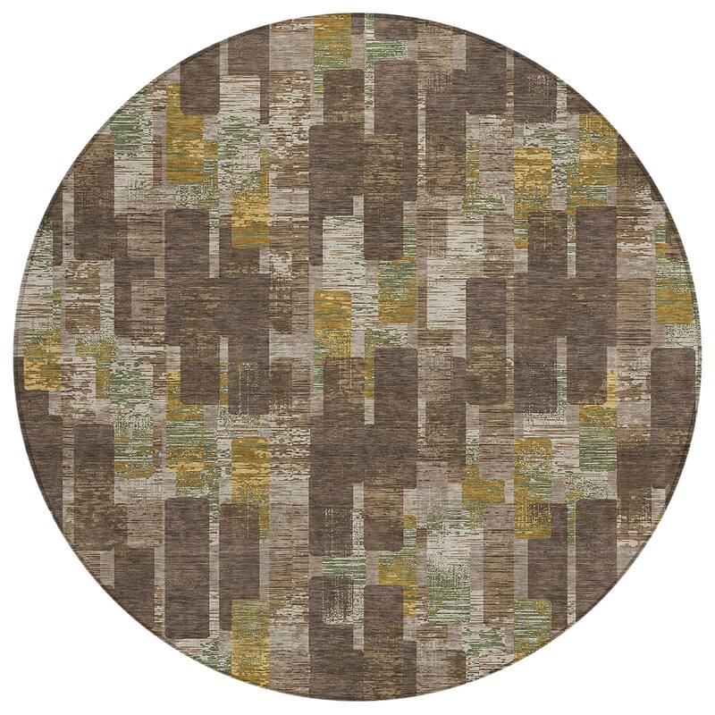 Machine Washable Indoor/ Outdoor Casual Carson Chantille Rug