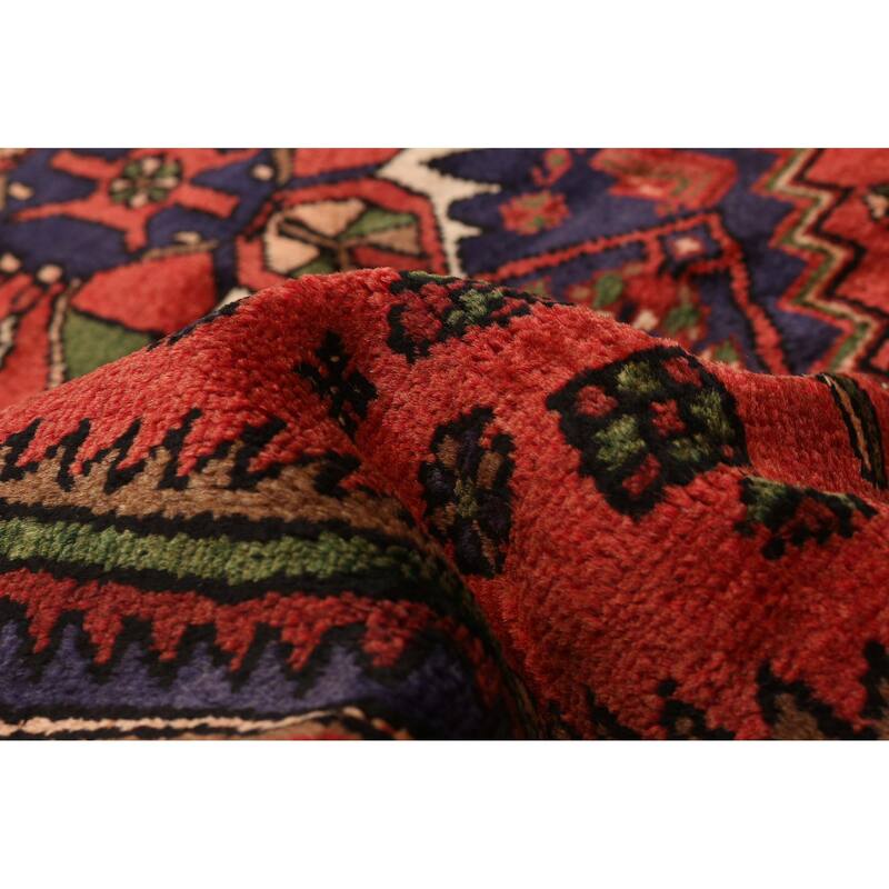 ECARPETGALLERY Hand-knotted Anadol Red Wool Rug - 4'8 x 7'7