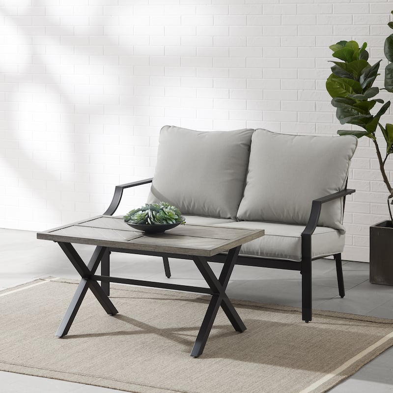 Crosley Otto 2Pc Outdoor Metal Conversation Set