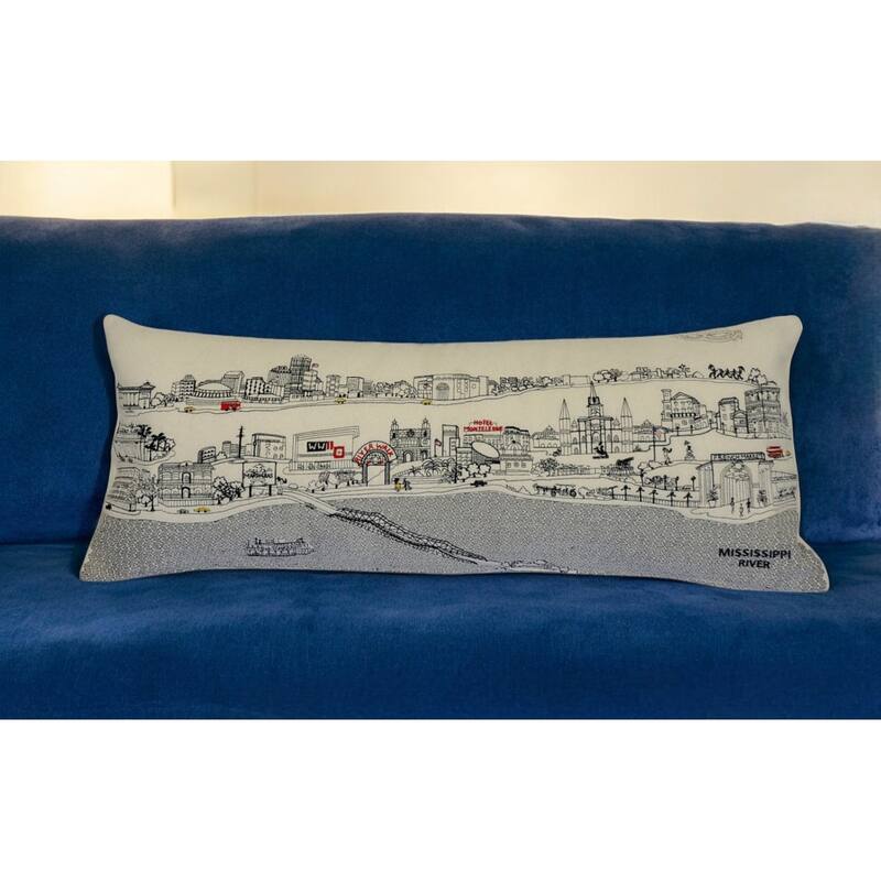 HomeRoots 14" X 35" Cream Wool Lumbar Throw Pillow - Bed Rest - Polyester