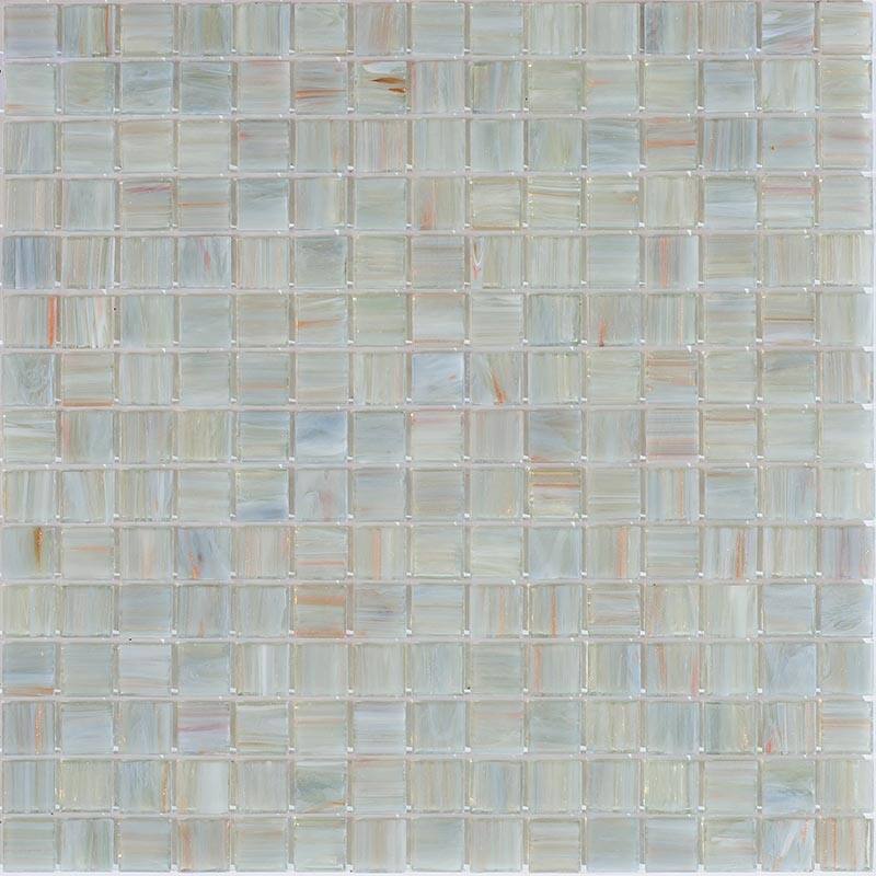 Apollo tile 12" x 12" Celestial Glossy Light Gray Glass Tile (20 sq ft/case) - 20 Pack