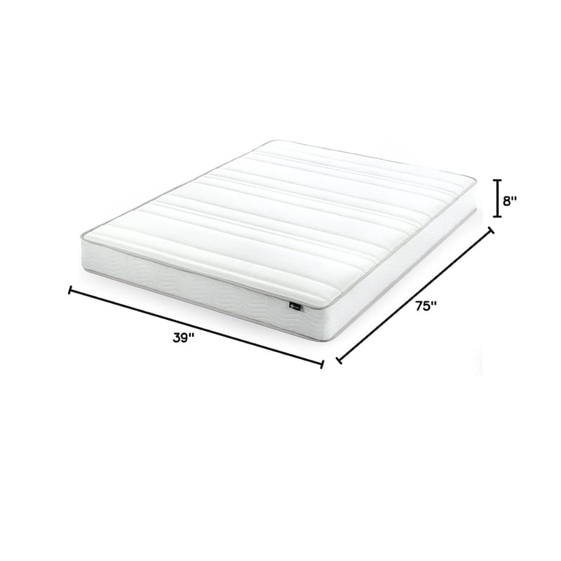 8 Inch Foam and Spring Mattress / CertiPURUS Certified Foams